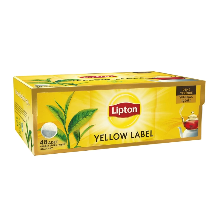 Lipton Demlik Poşet Çay Yellow Label 48 li