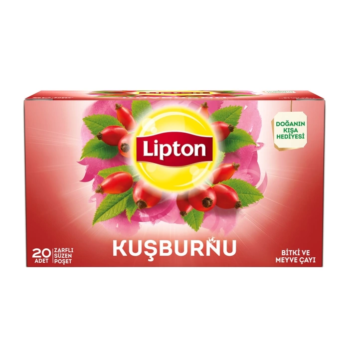 Lipton Poşet Kuşburnu Çayı 20 li