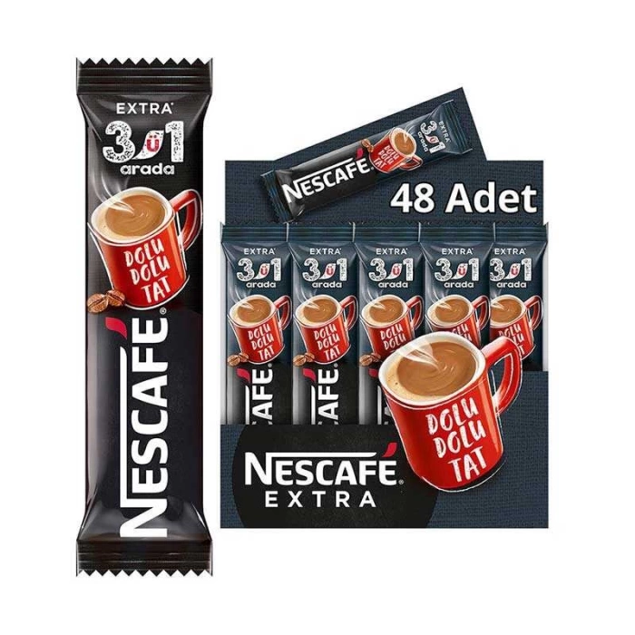 Nescafe 3 in 1 Bol Kahve 48 li