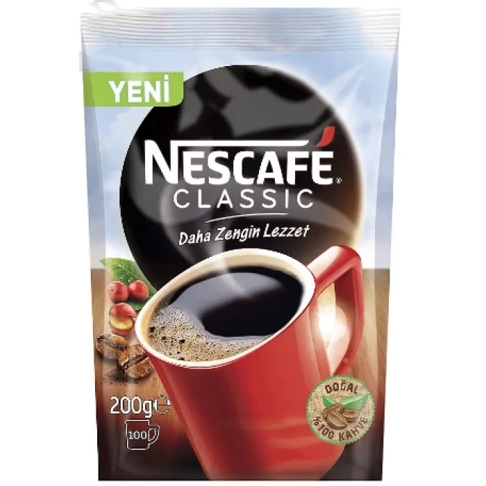 Nescafe Classic Poşet Kahve 200 gr