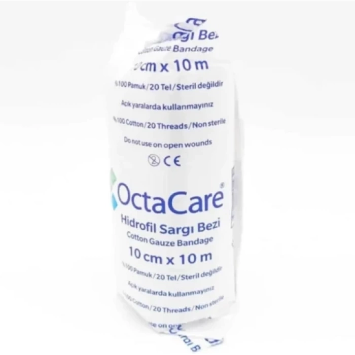 Octocare Hidrofil Sargı Bezi 10cmx10m