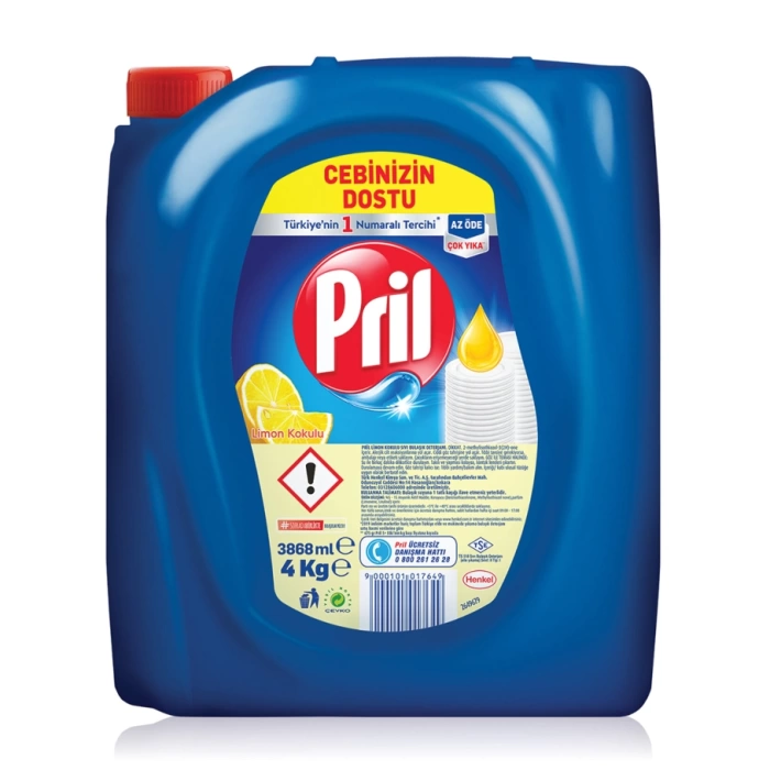 Pril Bulaşık Deterjanı 4 KG