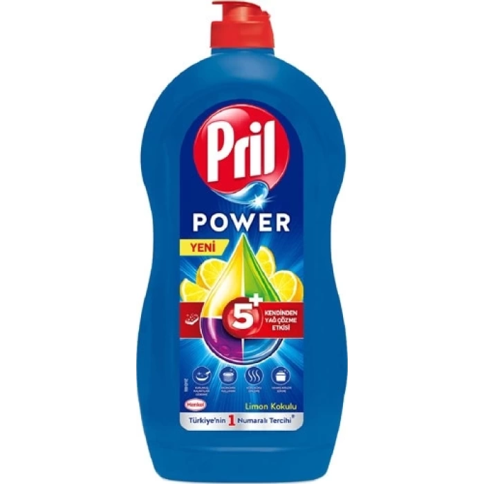 Pril Power Limon Sıvı Bulaşık Deterjanı 1350 gr/1306 ml