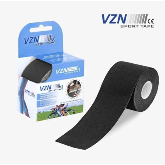 Vzn Kinesio Ağrı Bandı Siyah