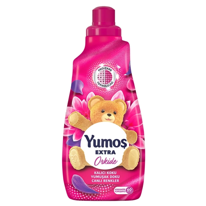 Yumoş Çamaşır Yumuşatıcısı Extra Konsantre Orkide 1440 ML 60 Yıkama