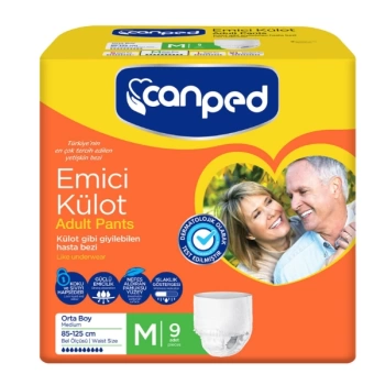 Canped Emici Külot Orta 9 Adet