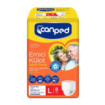 Canped Emici Külot Büyük 8 Adet