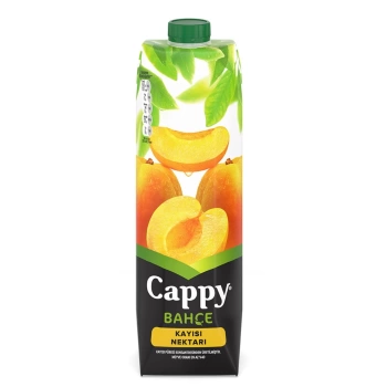 Cappy Bahçe Kayısılı Meyve Suyu Karton Kutu 1 l