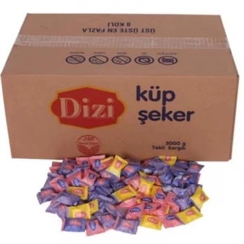 Dizi Çift Sargılı Küp Şeker 5 kg