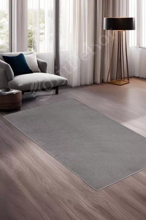 Avangard Halı Sahra Gri Salon Koridor Antre Mutfak Halısı Silinebilir Kaymaz Tabanlı