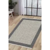 Dijidekor Halı Krem Cool KR4040 Yıkanabilir Saçaklı Kesme İnce Yolluk Kilim Salon Halısı Modelleri