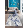 Dijidekor Halı Lacivert Cool Yıkanabilir Saçaksız Delüxe Kesme Yolluk Kilim Salon Halısı Modeli
