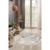 Halı Açık Vizon Cool Yıkanabilir Yuvarlak Delüxe Yolluk Kilim Salon Halısı Modelleri