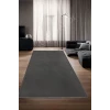 Halı Cool Antrasit Pramit Desenli Kaymaz Yıkanabilir Yolluk Kilim Salon Halısı Modelleri