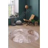 Halı Devetüyü Cool Karo Yuvarlak Kaymaz Kesme Ince Yolluk Kilim Salon Halısı Modelleri