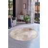 Halı Devetüyü Cool Yıkanabilir Saçaksız Yuvarlak Delüxe Yolluk Kilim Salon Halısı Modeli