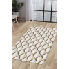 Halı Gold Cool Ky7059 Yıkanabilir Saçaksız Kesme Ince Yolluk Kilim Salon Halısı Modelleri