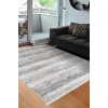 Halı Gri Cool Ky7056 Yıkanabilir Saçaklı Kesme Ince Yolluk Kilim Salon Halısı Modelleri