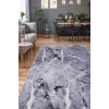 Halı Gri Granit Yıkanabilir Saçaksız Kesme Ince Yolluk Kilim Salon Halısı Modelleri