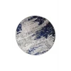 Halı Lacivert Cool Yıkanabilir Yuvarlak Delüxe Kesme Yolluk Kilim Salon Halısı Modelleri