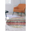 Halı Multi Cool Yıkanabilir Saçaksız Yuvarlak Kesme Ince Yolluk Kilim Salon Halısı Modeli