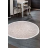 Halı Vizon Elit Yıkanabilir Saçaklı Yuvarlak Kesme Ince Yolluk Kilim Salon Halısı Modeli