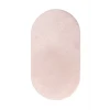 Peluş Halı Pembe Cool Yıkanabilir Oval Post Kesme Yolluk Kilim Salon Halısı Modelleri