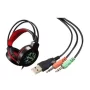 SNOPY SN-GX7 USB+J Ledli Mikrofonlu Oyuncu Kulaklığı