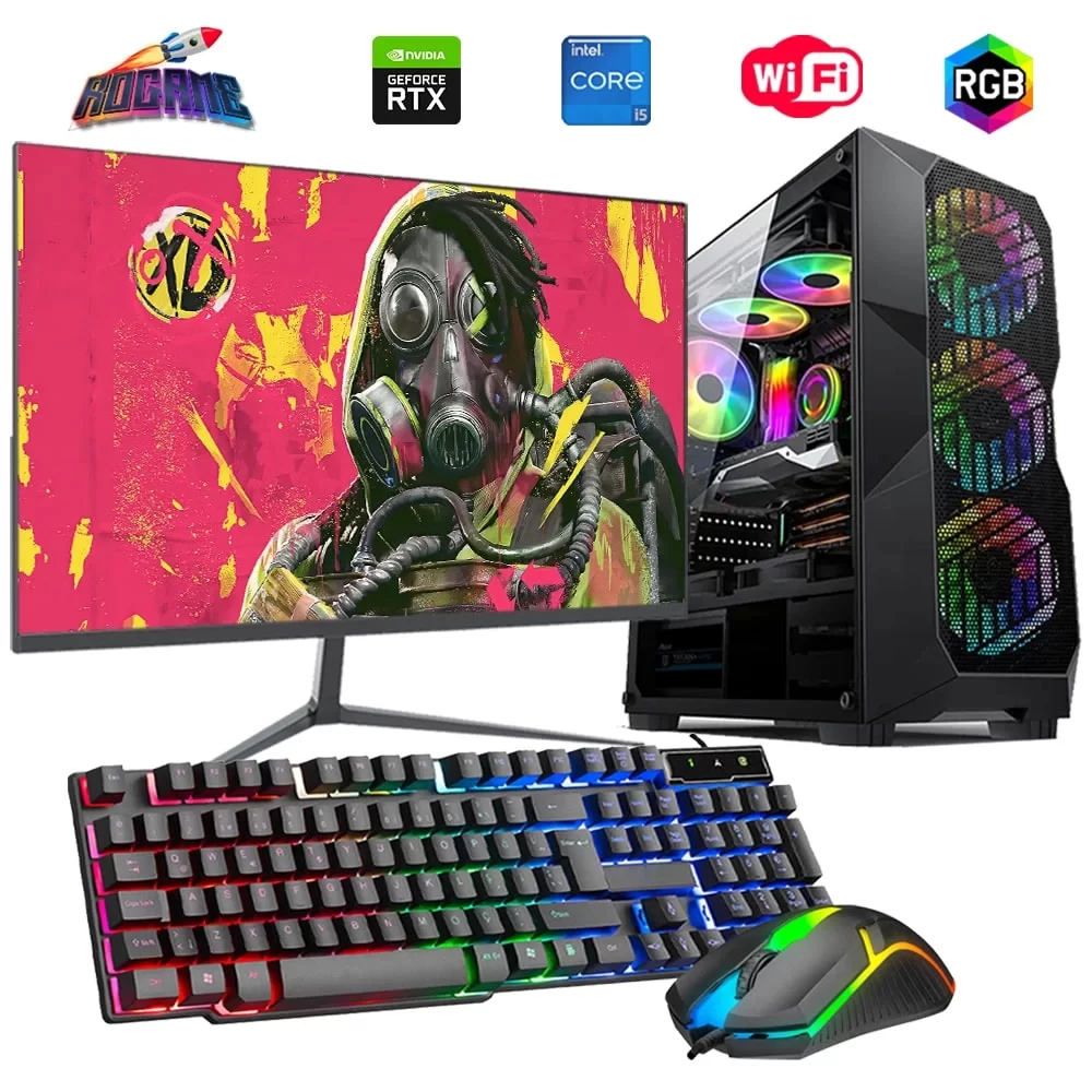 i5 14400F 32GB DDR4 1TB M2 6GB RTX3050 27 165Hz Monitörlü Oyun Bilgisayarı
