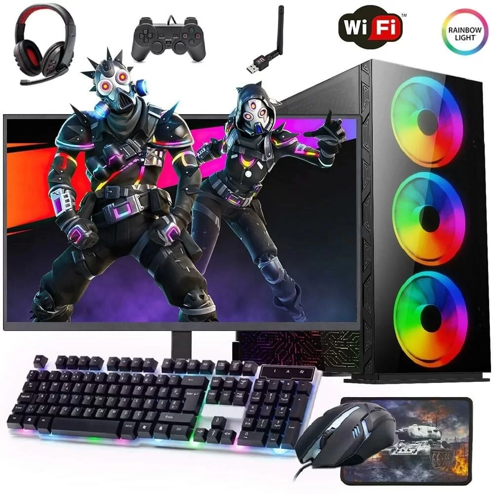 İ7 12700F 16GB DDR4 512GB m2 8GB RTX3050 24 Monitörlü (Gaming SET)