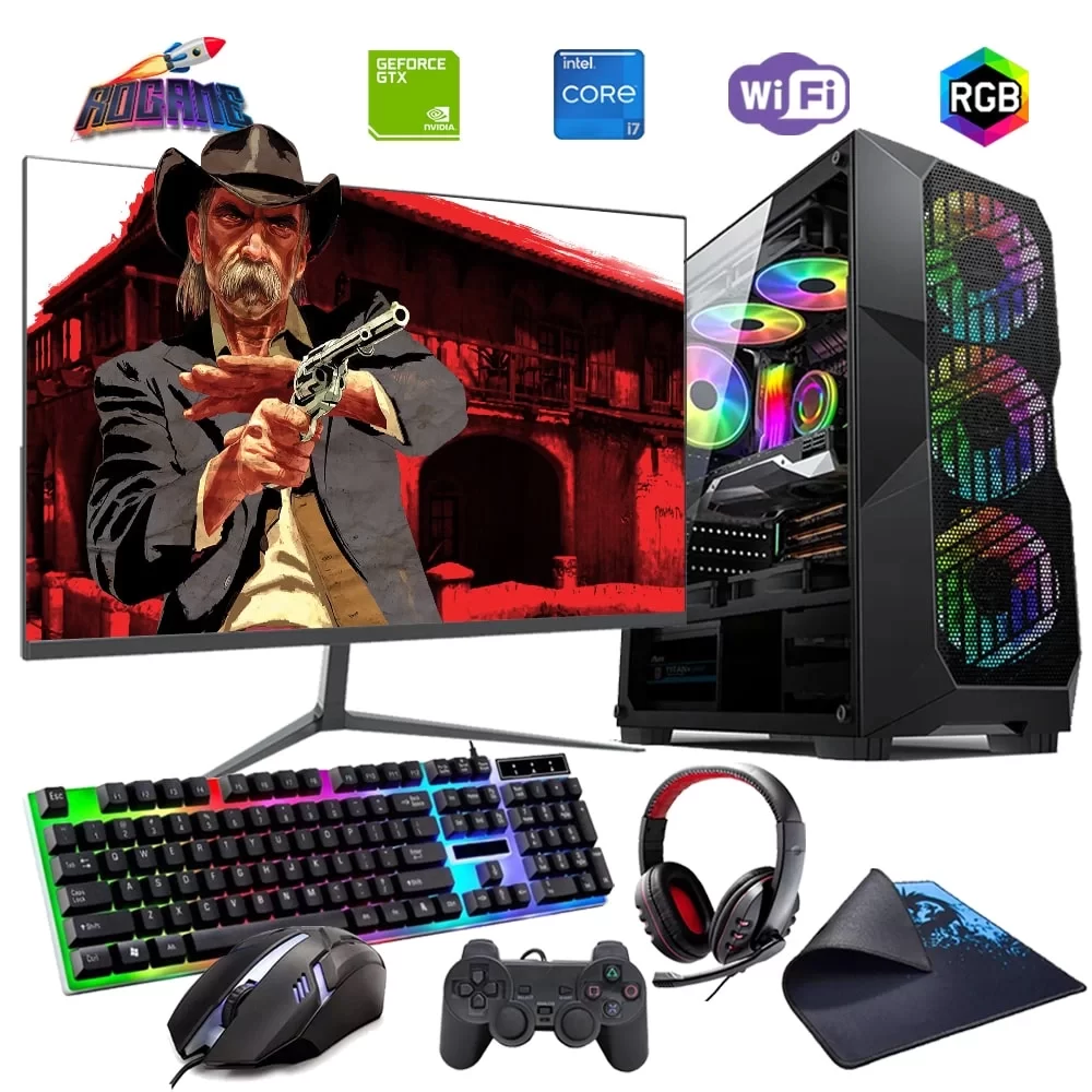 İ7 12700F 16GB DDR4 512GB m2 4GB GTX1650 27 165Hz Monitörlü (Gaming SET)