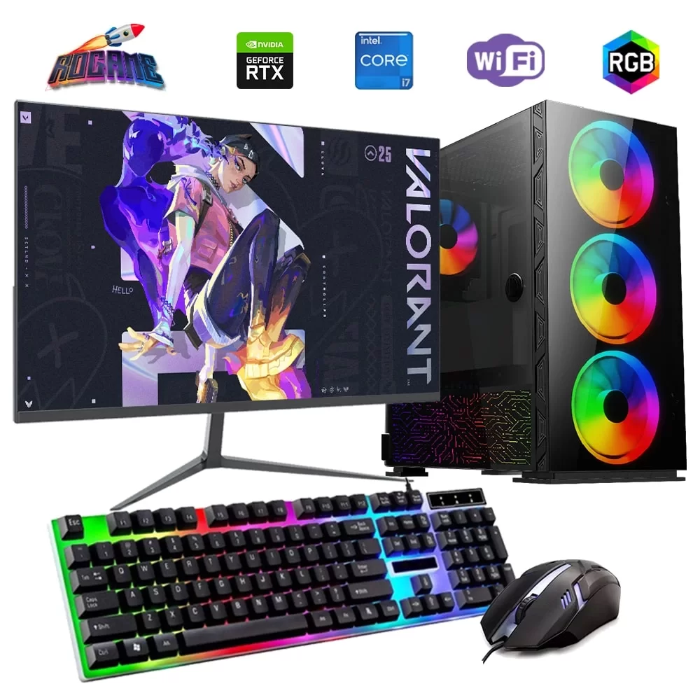 İ7 12700F 32GB DDR4 1TB M2 8GB RTX3050 27 165Hz Monitörlü Oyun Bilgisayarı