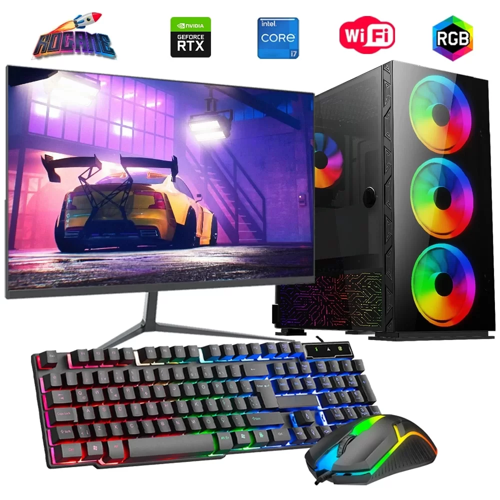 i7 14700F 32GB DDR4 1TB M2 12GB RTX3060 27 165Hz Monitörlü Oyun Bilgisayarı