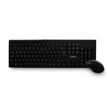 Gomax K3 Siyah Kablosuz Klavye Mouse Set