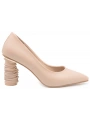 LİDER 019 Nude Kadın Topuklu Ayakkabı