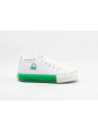 BENETTON 30653 Beyaz-Yeşil Çocuk Ayakkabı