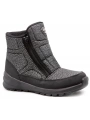 SCOOTER 7449 Siyah/Gümüş Kadın Bot