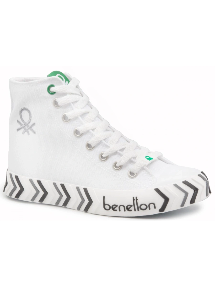 BENETTON 30625 Beyaz Kadın Ayakkabı