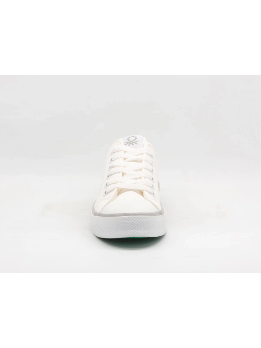 BENETTON 30725 Beyaz Gri Kadın Spor Ayakkabı