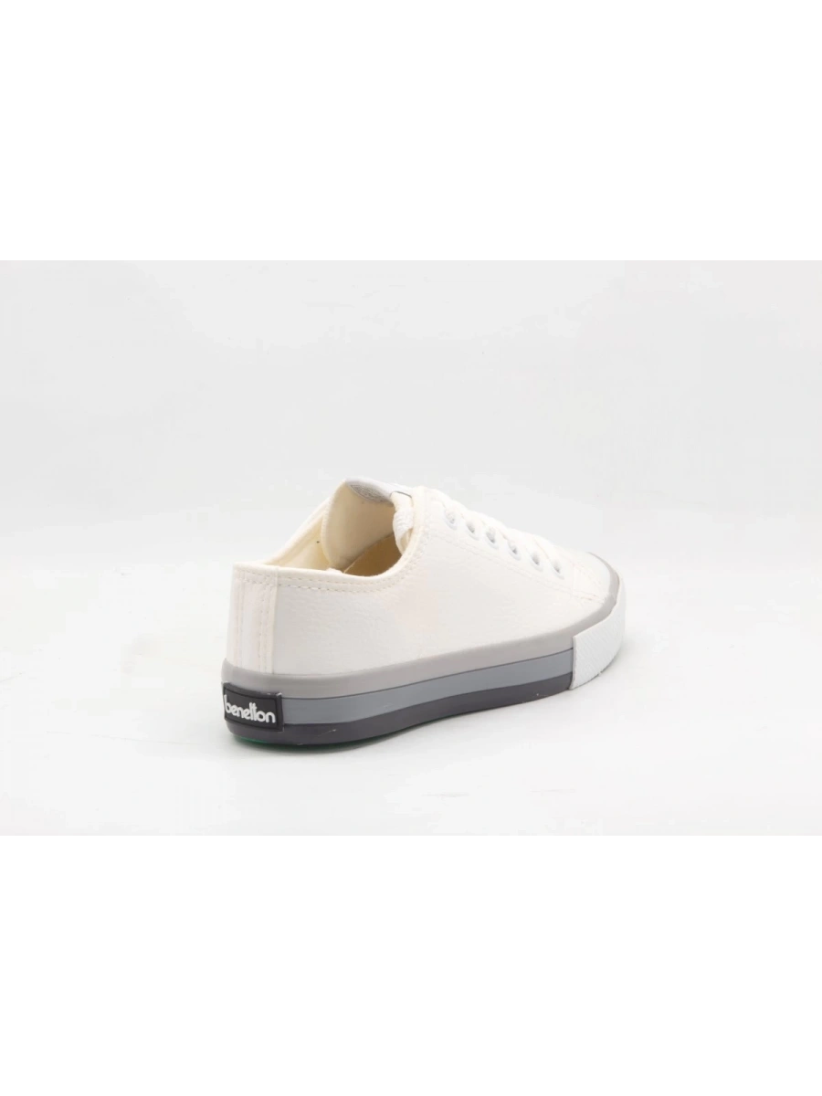 BENETTON 30725 Beyaz Gri Kadın Spor Ayakkabı