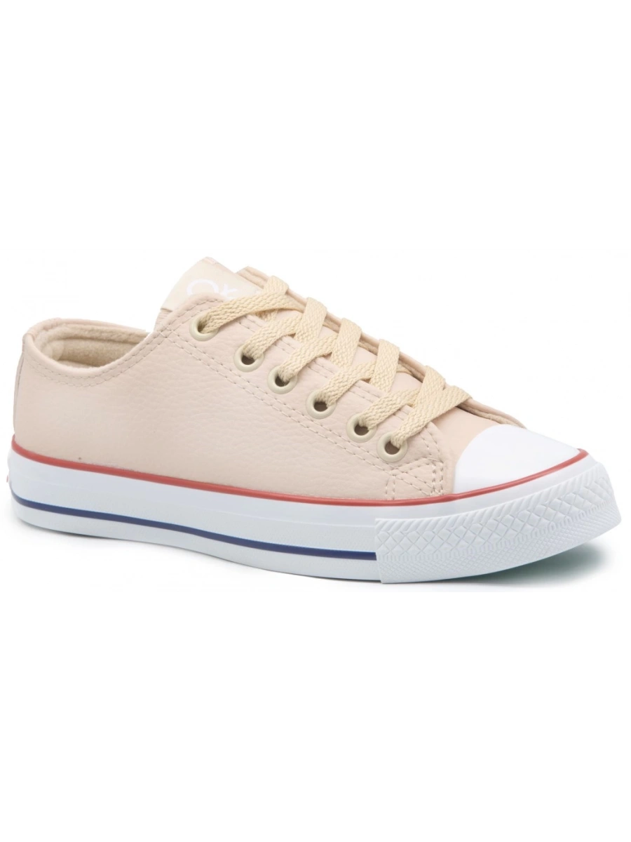 BENETTON 30728 Bej Kadın Spor Ayakkabı