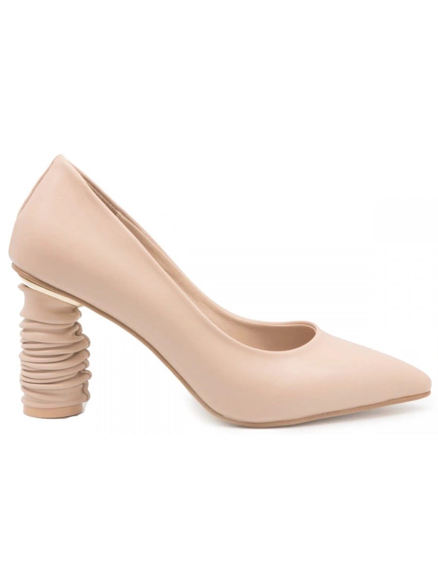 LİDER 019 Nude Kadın Topuklu Ayakkabı
