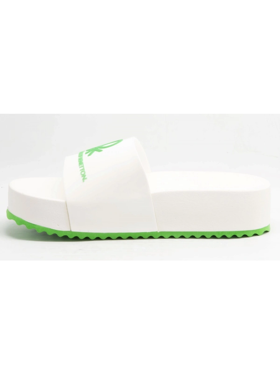 BENETTON 1211 Beyaz Kadın Terlik