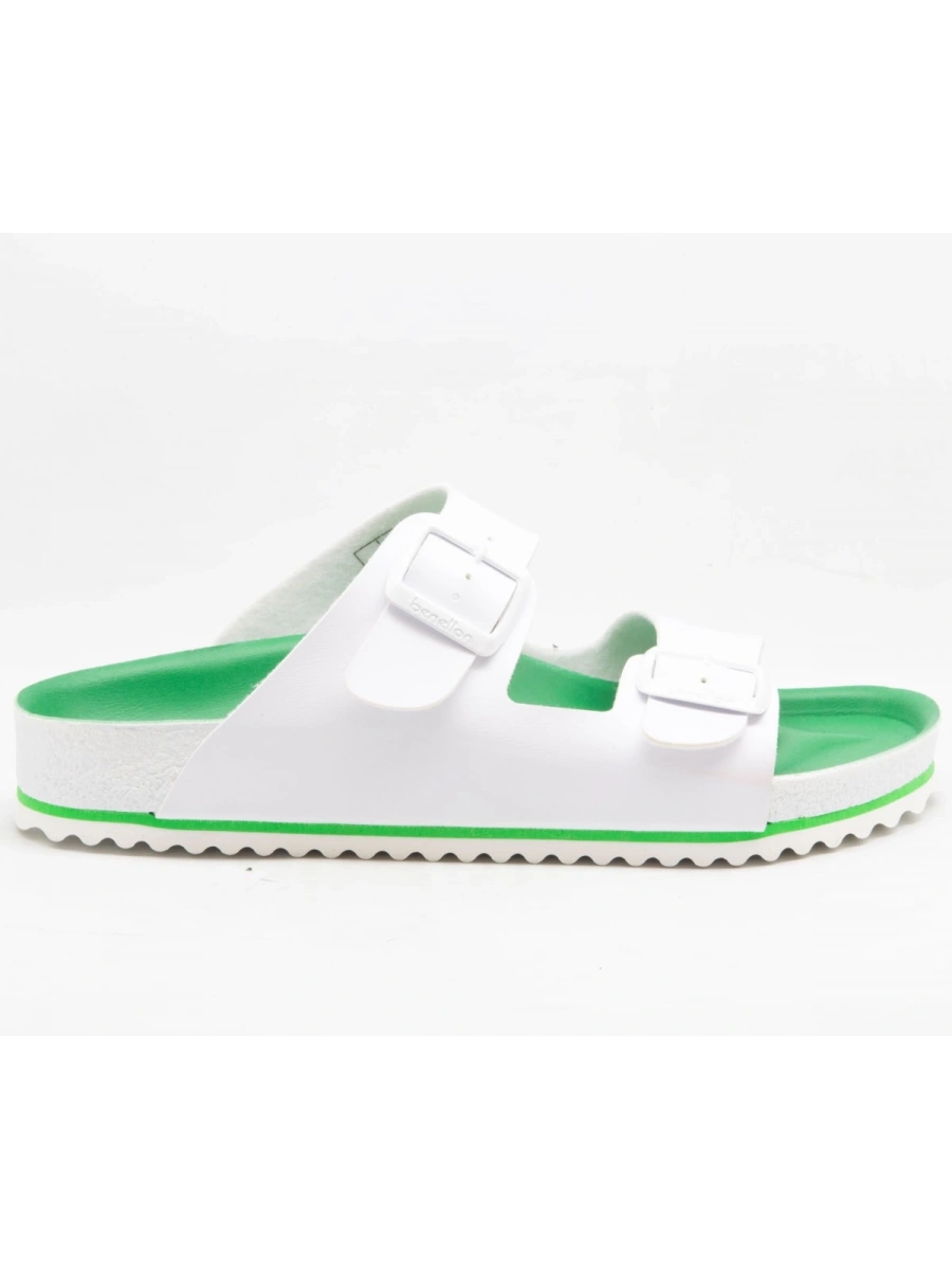 BENETTON 1322 Beyaz Erkek Terlik