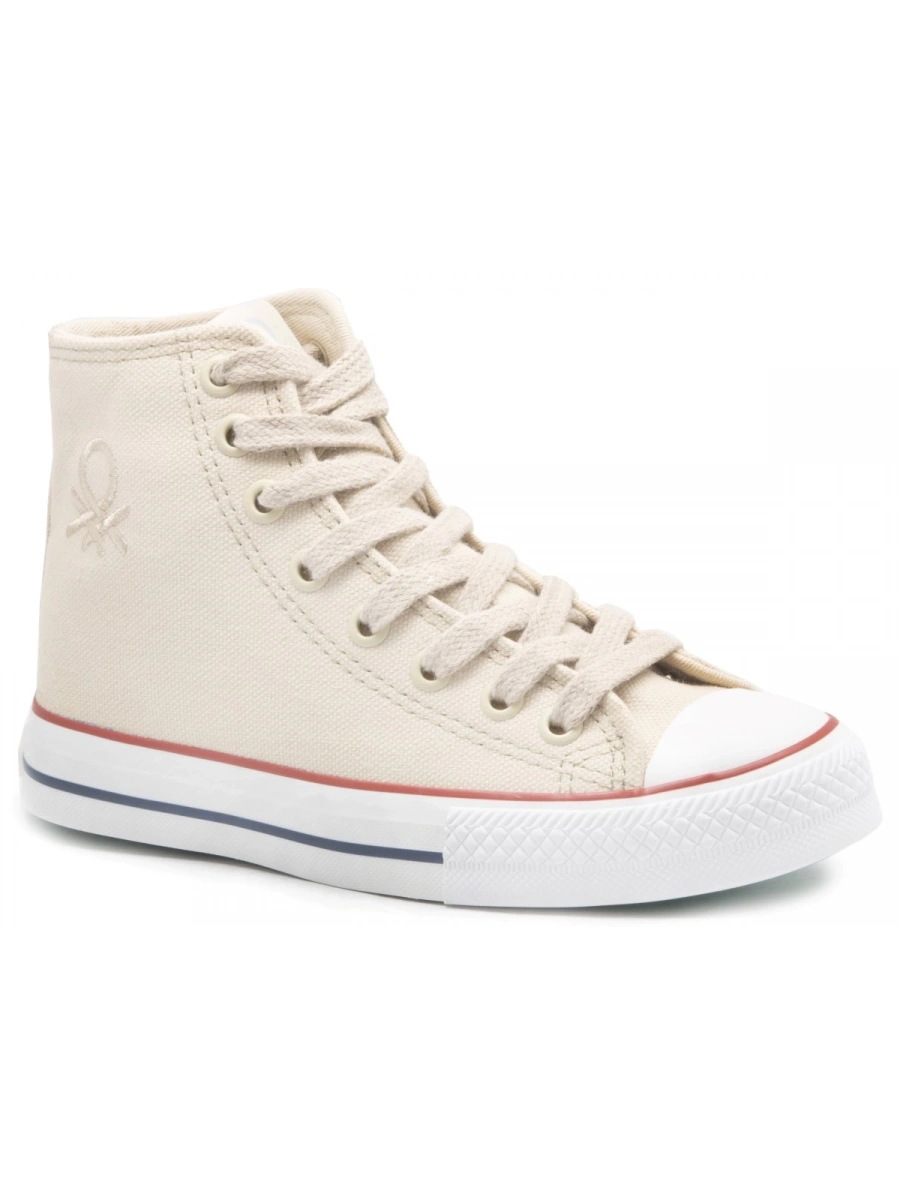 BENETTON 30628 Bej Kadın Spor Ayakkabı