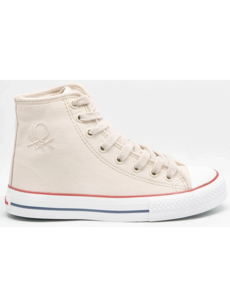 BENETTON 30628 Bej Kadın Spor Ayakkabı