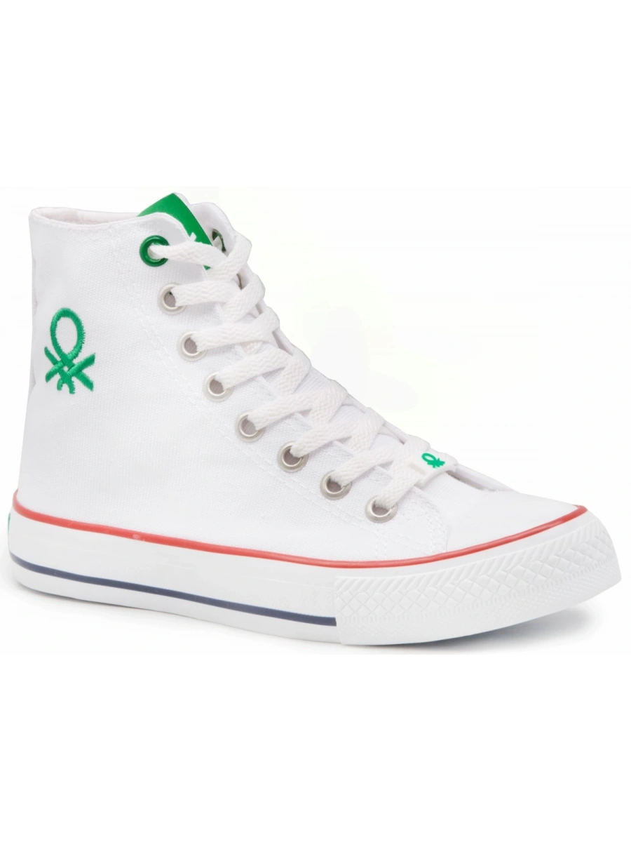 BENETTON 30628 Beyaz Kadın Spor Ayakkabı