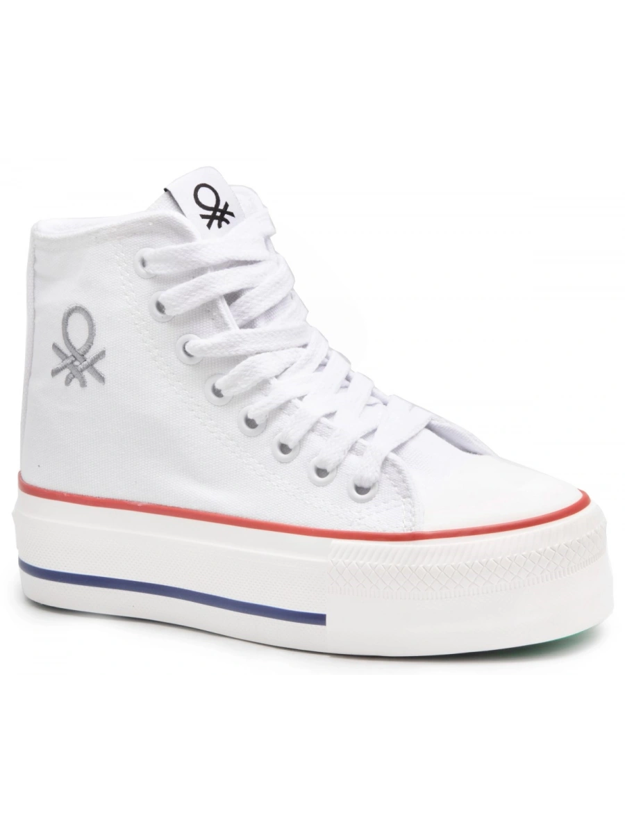 BENETTON 30939 Beyaz Kadın Spor Ayakkabı