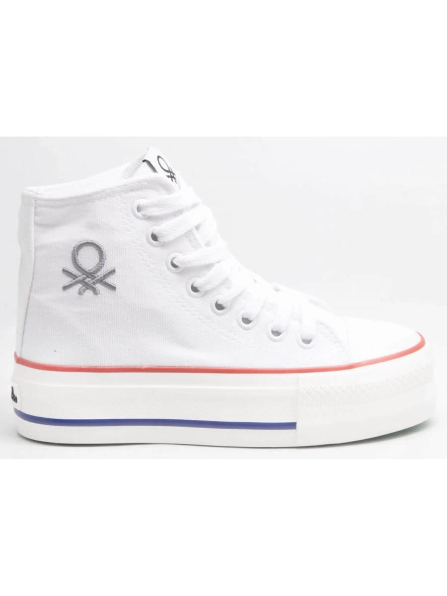 BENETTON 30939 Beyaz Kadın Spor Ayakkabı