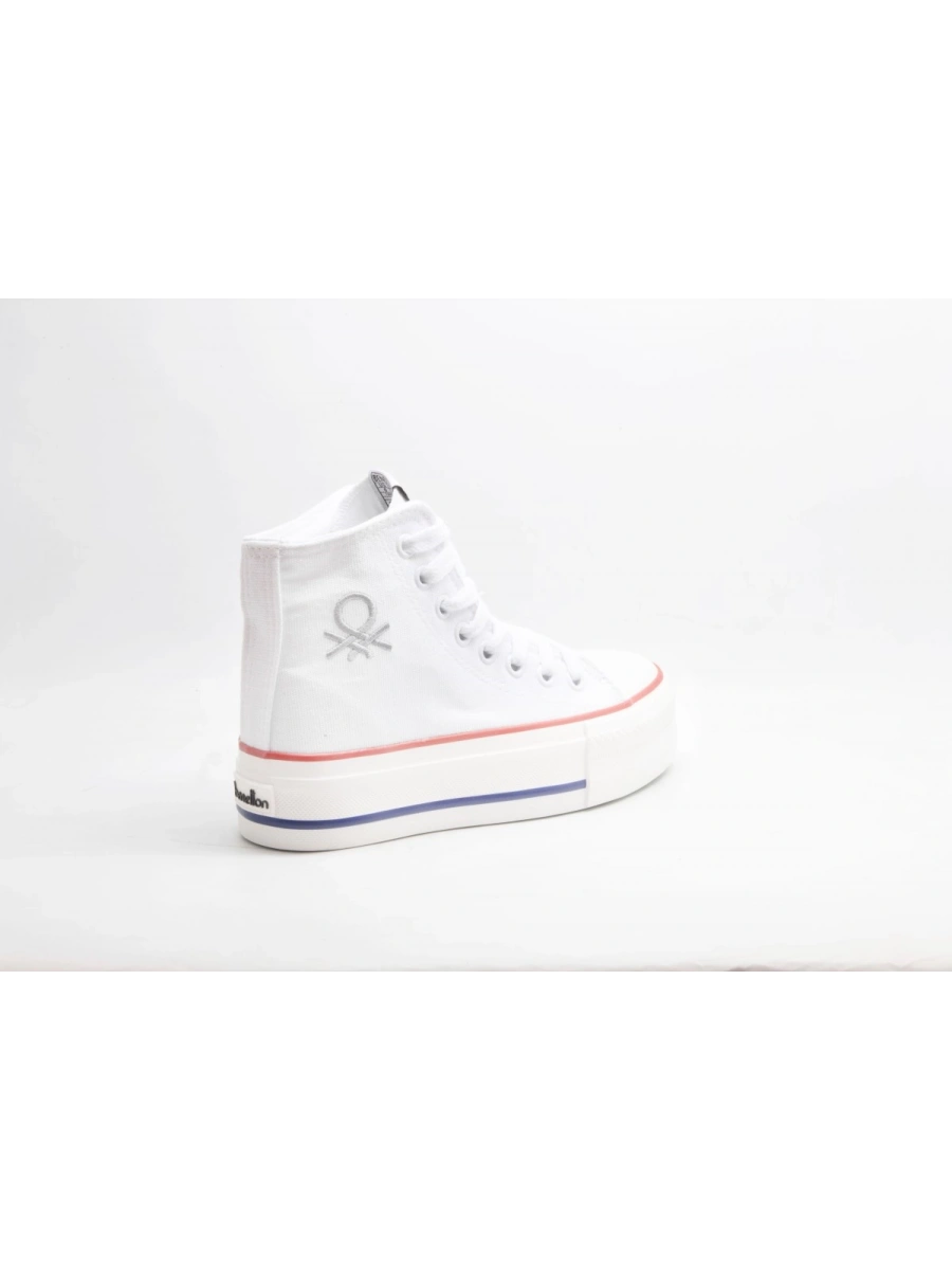 BENETTON 30939 Beyaz Kadın Spor Ayakkabı